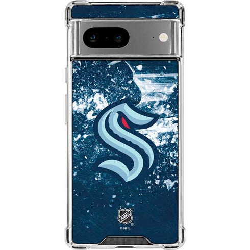 NHL Seattle Kraken Frozen Google Pixel 7a Clear Case
